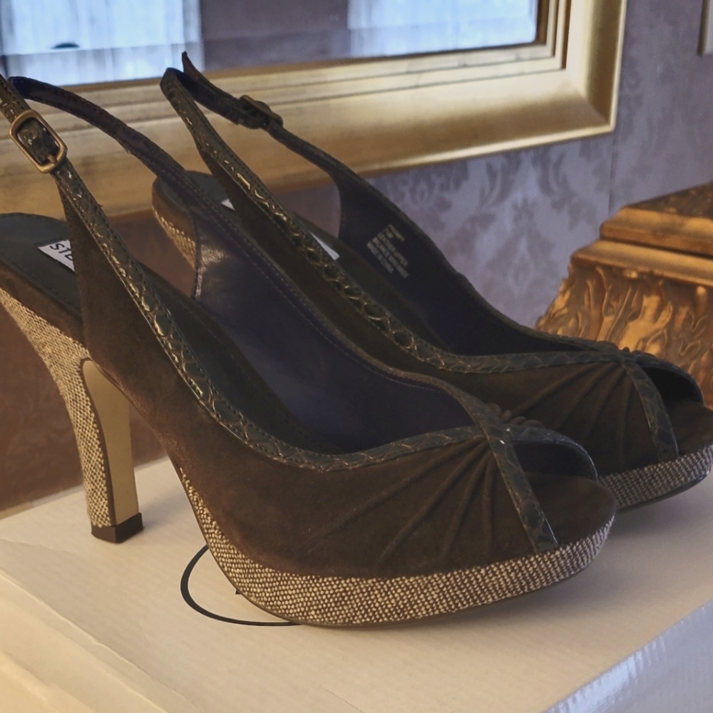 Vintage Steve Madden PROMPT BROWN MULTI